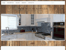 Tablet Screenshot of newkitchensplus.net